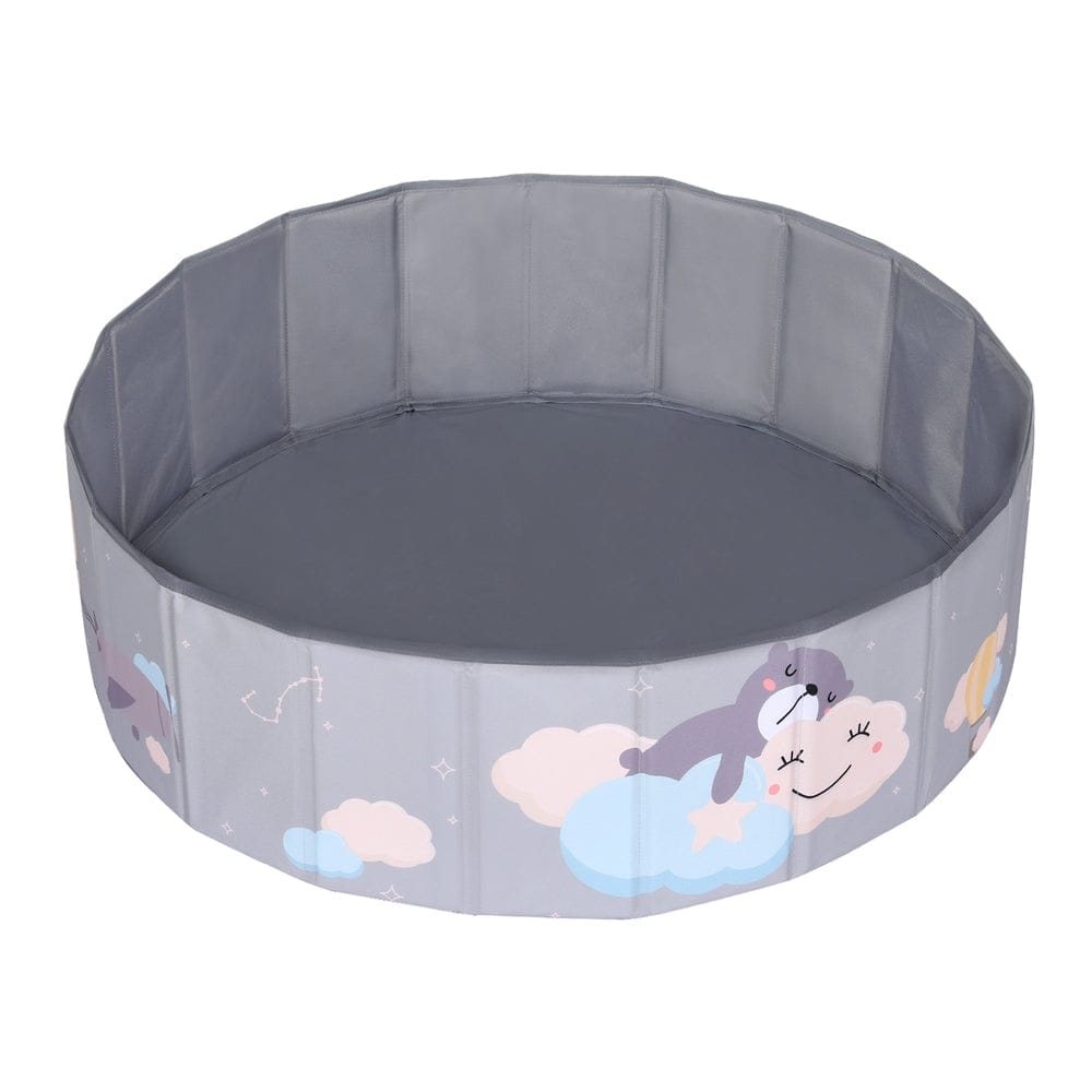 Keezi Baby & Kids > Kid's Furniture > Toy Boxes Keezi Kids Ball Pool Pit Toddler Ocean Play Foldable Child Playhouse Storage Bag