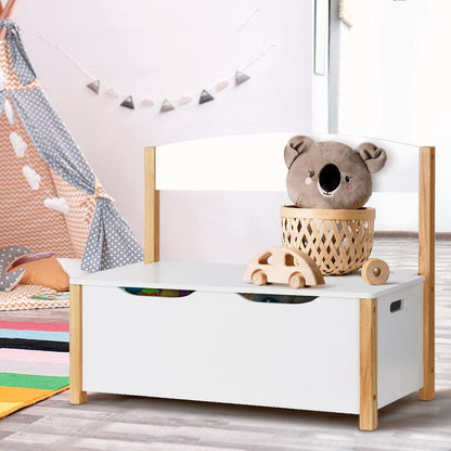 Keezi Baby & Kids > Kid's Furniture > Toy Boxes Keezi Kids Toy Box Chest Storage Blanket Children Organiser Seating Bench