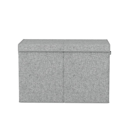 Keezi Baby & Kids > Kid's Furniture > Toy Boxes Keezi Large Toy Box Chest Storage with Flip-Top Lid Foldable Organizer Bins Grey