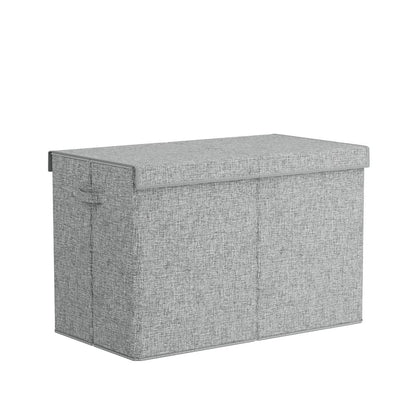 Keezi Baby & Kids > Kid's Furniture > Toy Boxes Keezi Large Toy Box Chest Storage with Flip-Top Lid Foldable Organizer Bins Grey