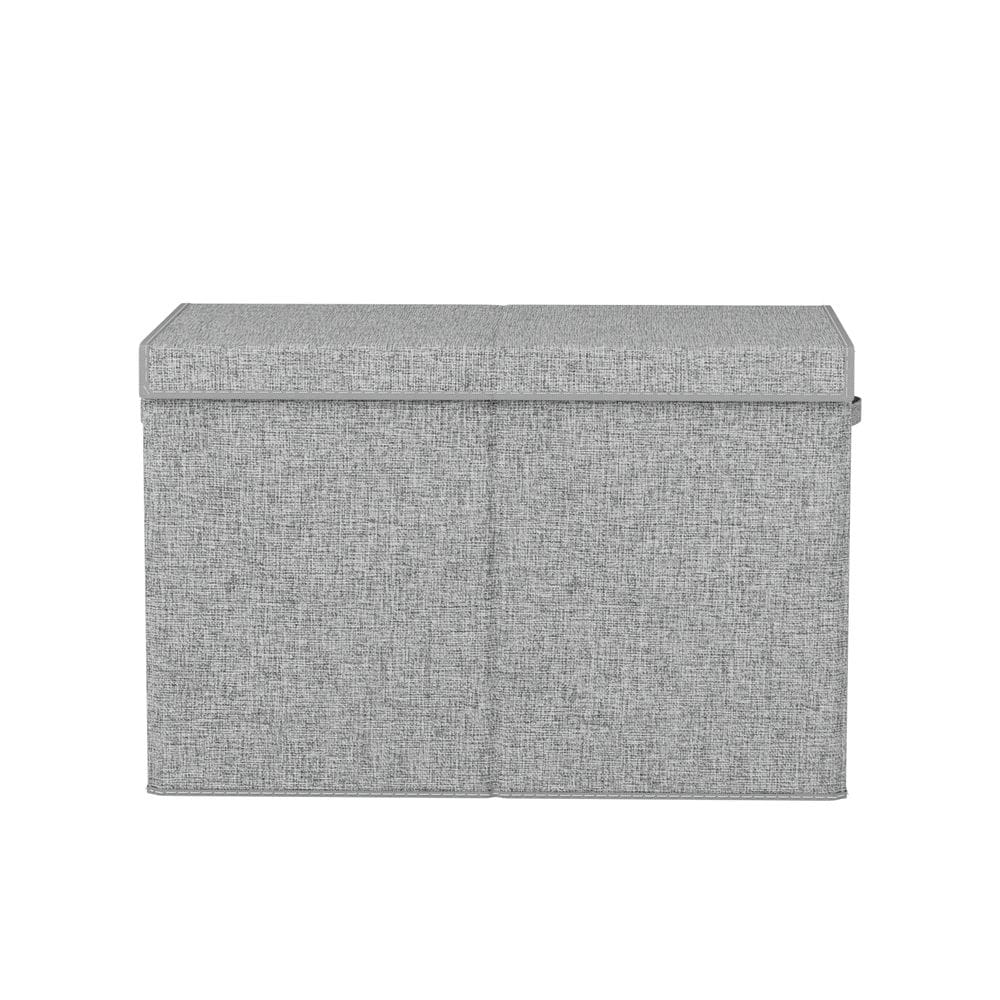 Keezi Baby & Kids > Kid's Furniture > Toy Boxes Keezi Large Toy Box Chest Storage with Flip-Top Lid Foldable Organizer Bins Grey