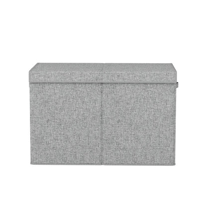 Keezi Baby & Kids > Kid's Furniture > Toy Boxes Keezi Large Toy Box Chest Storage with Flip-Top Lid Foldable Organizer Bins Grey
