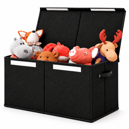 Keezi Baby & Kids > Kid's Furniture > Toy Boxes Keezi Large Toy Box Chest Storage with Flip-Top Lid Foldable Organizer Bins