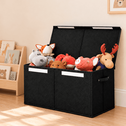 Keezi Baby & Kids > Kid's Furniture > Toy Boxes Keezi Large Toy Box Chest Storage with Flip-Top Lid Foldable Organizer Bins