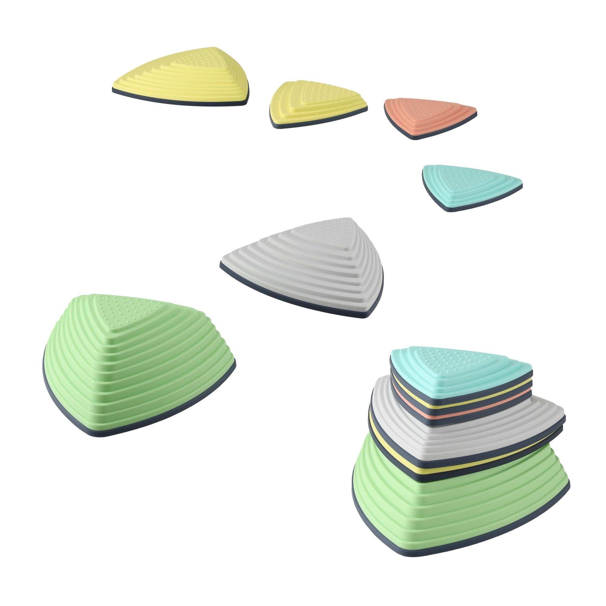 Keezi Kids Baby & Kids > Baby & Kid's Toys > Activity Toys Keezi Kids Stepping Stones 6PCS Balance Stones Indoor Outdoor Toy