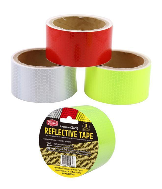 Kentucky Williams 3M Safety Warning Reflective Tapes Adhesive Sticker Car Truck Decal Strip Roll