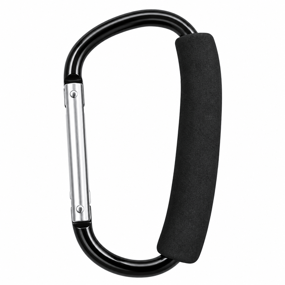 Kentucky williams Carabiner Jumbo Carabiner Clip Snap Spring Aluminium Hooks Travel Hanger Hiking Camping Bk