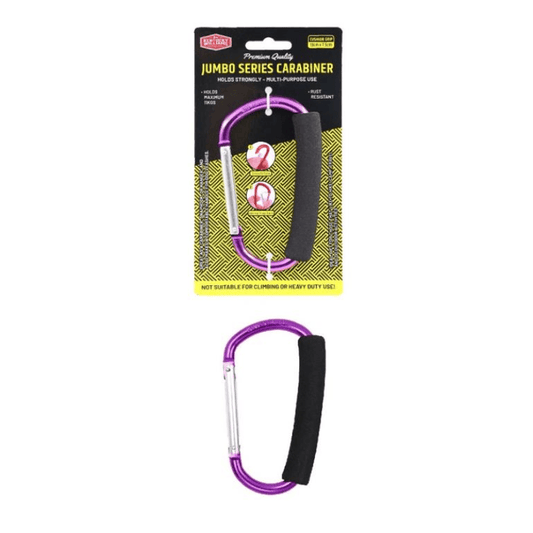 Kentucky williams Carabiner Jumbo Carabiner Clip Snap Spring Aluminium Hooks Travel Hanger Hiking Camping Pu