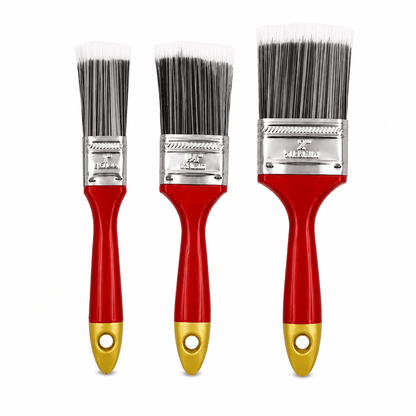 Kentucky Williams Paint brush 3 Painting Brush Soft Nylon Brushes Bristles Flat Paint Art Supplies Home Set