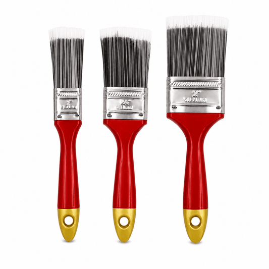 Kentucky Williams Paint brush 3 Painting Brush Soft Nylon Brushes Bristles Flat Paint Art Supplies Home Set