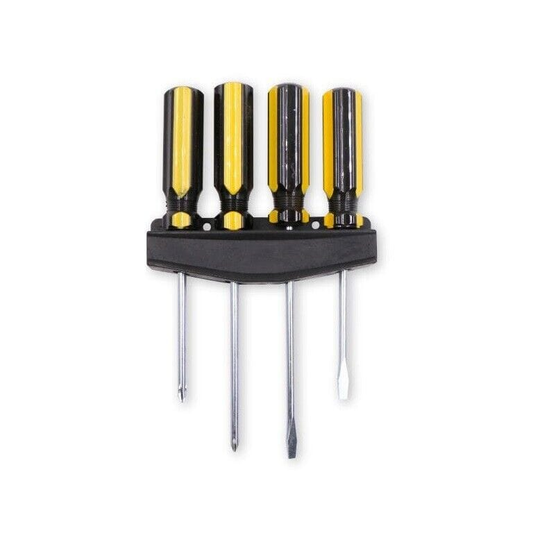 Kentucky Williams Screwdriver 4x Screwdriver Set With Holder Tool Phillips Flat Head Carbon Steel Grip