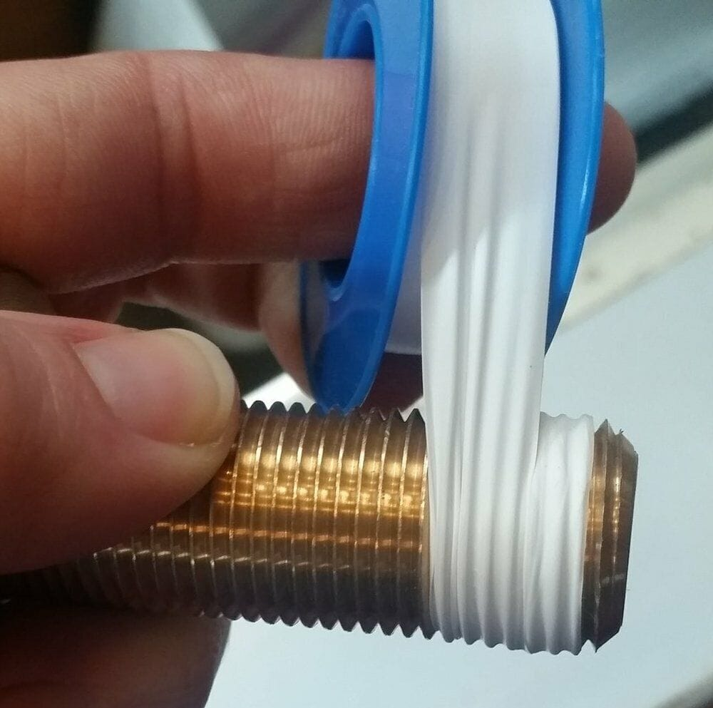 Kentucky Williams Tape 2 Pcs Teflon Tape Thread White Plumbing Sealing Water PTFE Tape Tape 12mm x 10m