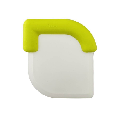Kitchen Scraper Green Kitchen Silicone Plastic Pan Scraper Cooking Utensils Tool Cake Batter Dough