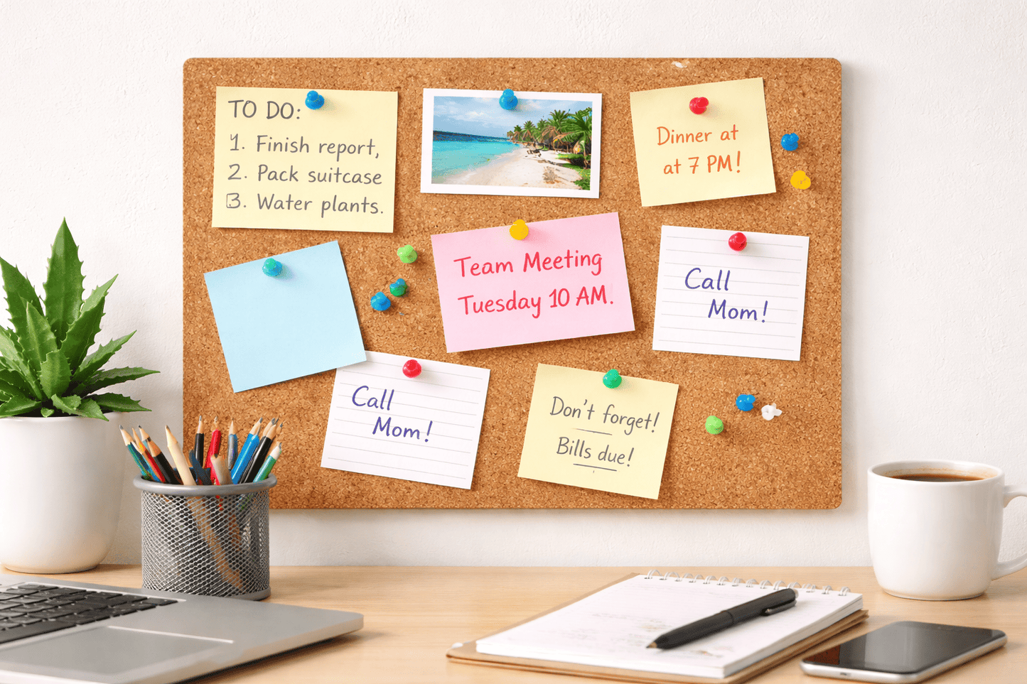 Krafters Korner Cork Sheet A4 Size School Art Liner Project Pin Bulletin Board Craft DIY Coaster