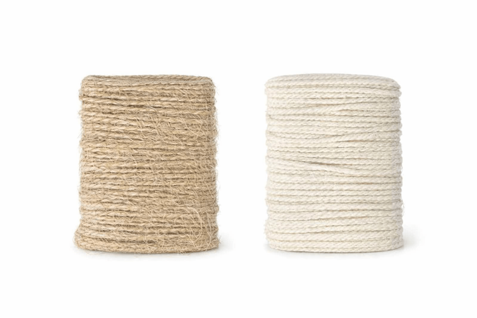 Krafters Korner Home & Garden > Hobbies > Arts & Crafts 10M Brown White Hemp Twine Rope Natural Jute Craft String DIY Art Macrame Wrap