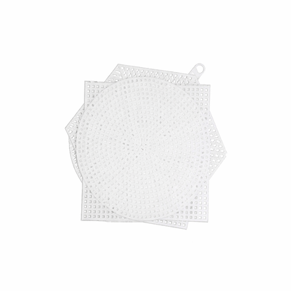 Krafters Korner Home & Garden > Hobbies > Arts & Crafts 3 Pack of DIY Craft Mesh Canvas Board Sewing Embroidery Needlepoint Handmade