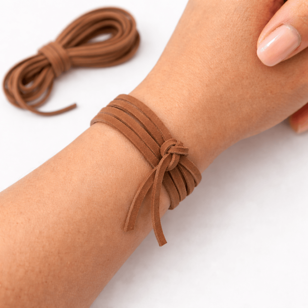 Krafters Korner Home & Garden > Hobbies > Arts & Crafts 6Pk 1M PU Faux Leather Strips Straps DIY Arts Craft Sewing Handmade Ribbon