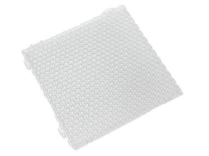 Krafters Korner Square Pegboards for Hama Fuse Beads Craft Clear Board Melty Bead 11 x 11cm