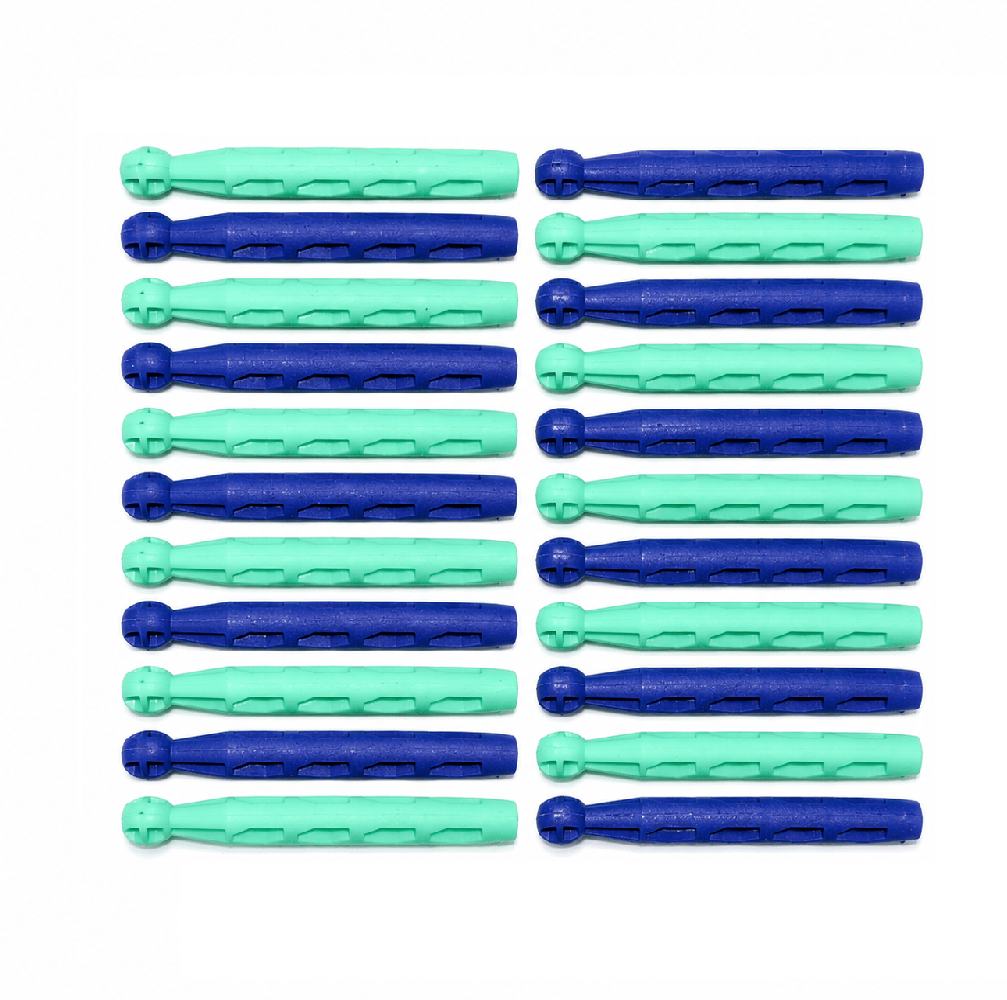 Laundry Clothing Pegs 24pk Plastic Dolly Pegs Hanging Clamp Clips Air Drying Clothes Pins Laundry