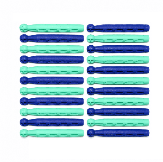 Laundry Clothing Pegs 24pk Plastic Dolly Pegs Hanging Clamp Clips Air Drying Clothes Pins Laundry