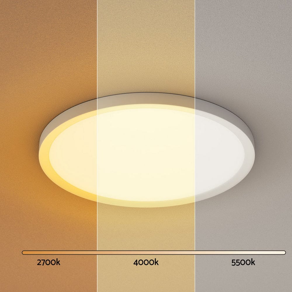Leier Home & Garden > Lighting > Ceiling Lights Leier Ceiling Light LED Round 31W Ultra-THIN 5CM Oyster Lamp Modern Cool/Warm