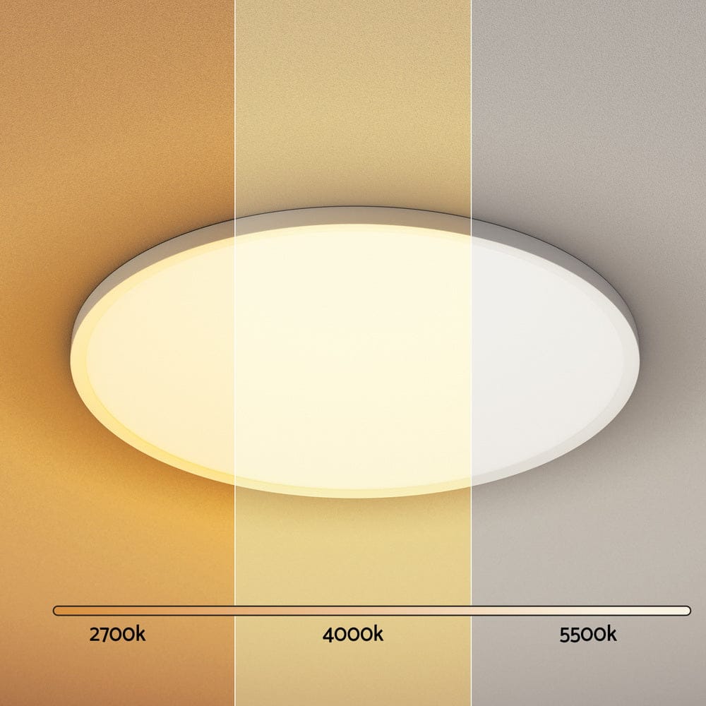 Leier Home & Garden > Lighting > Ceiling Lights Leier Ceiling Light LED Round 46W Ultra-THIN 5CM Oyster Lamp Modern Cool/Warm