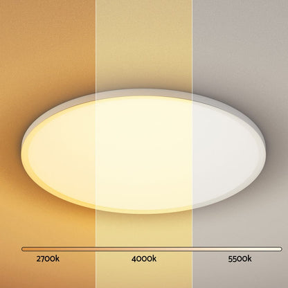 Leier Home & Garden > Lighting > Ceiling Lights Leier Ceiling Light LED Round 54W Ultra-THIN 5CM Oyster Lamp Modern Cool/Warm