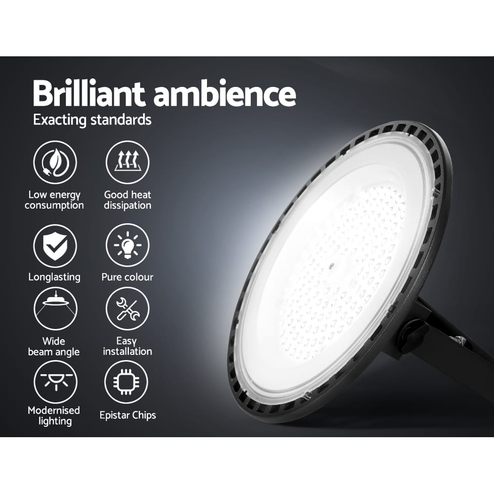 Leier Home & Garden > Lighting > Ceiling Lights Leier High Bay Light LED 100W Industrial Lamp Workshop Warehouse Factory Lights