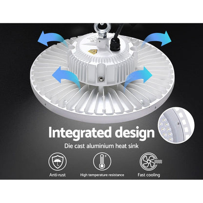 Leier Home & Garden > Lighting > Ceiling Lights Leier LED High Bay Lights 150W UFO Industrial Shed Warehouse Factory Lamp White