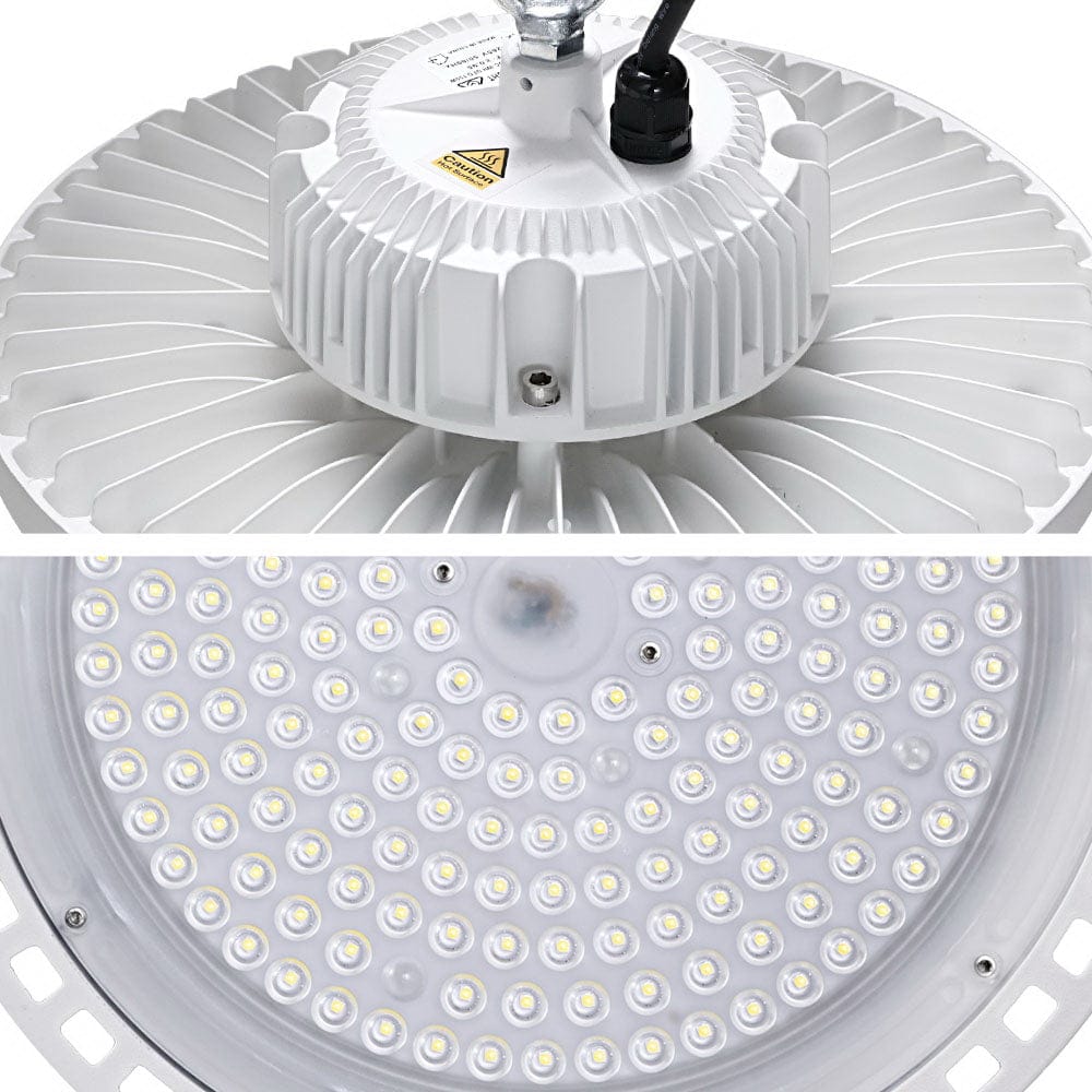 Leier Home & Garden > Lighting > Ceiling Lights Leier LED High Bay Lights 150W UFO Industrial Shed Warehouse Factory Lamp White