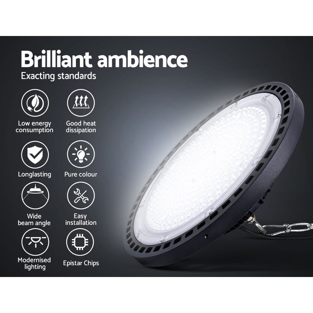 Leier Home & Garden > Lighting > Ceiling Lights Leier LED High Bay Lights 150W UFO Industrial Workshop Warehouse Factory Lamp