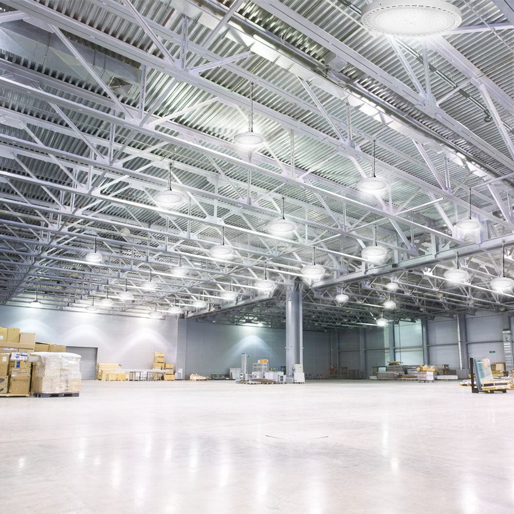 Leier Home & Garden > Lighting > Ceiling Lights Leier LED High Bay Lights 200W UFO Industrial Shed Warehouse Factory Lamp White