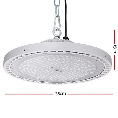 Leier Home & Garden > Lighting > Ceiling Lights Leier LED High Bay Lights 200W UFO Industrial Shed Warehouse Factory Lamp White