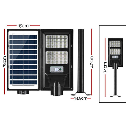 Leier Home & Garden > Lighting > Night Lights & Ambient Lighting Leier 160 LED Solar Street Light Flood Motion Sensor Remote