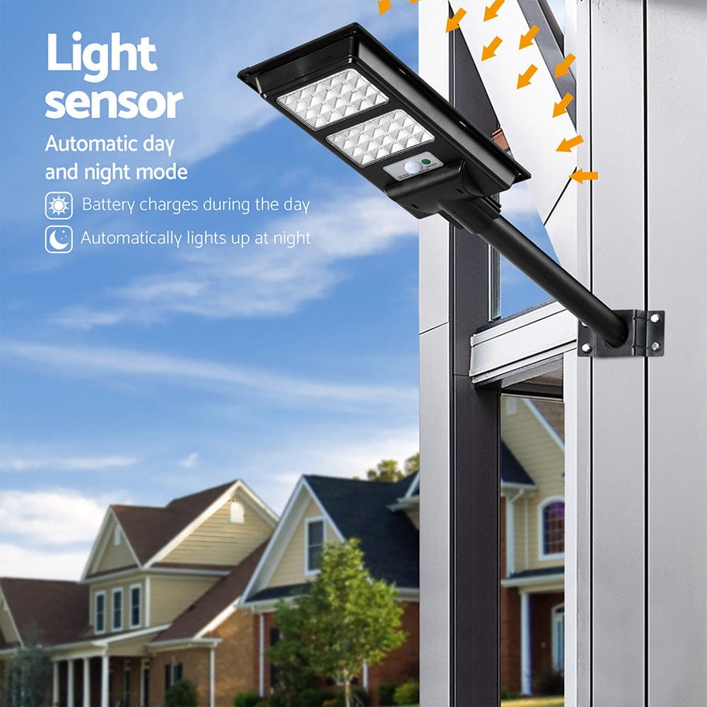 Leier Home & Garden > Lighting > Night Lights & Ambient Lighting Leier 160 LED Solar Street Light Flood Motion Sensor Remote