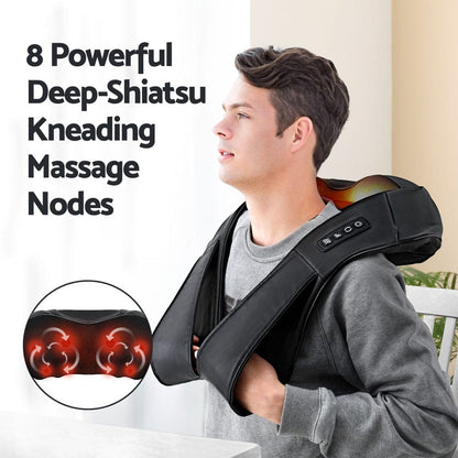 Livemor Health & Beauty > Massage & Relaxation > Massagers Livemor 8 Massage Nodes Neck Massager Heated