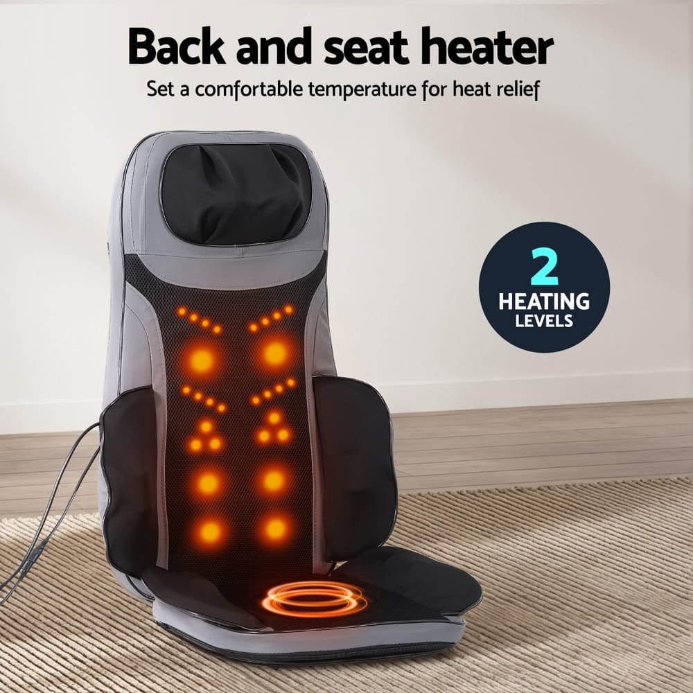 Livemor Health & Beauty > Massage & Relaxation > Massagers Livemor 8-nodes Full Back Massage Cushion Heating Massage Seats