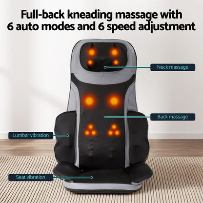Livemor Health & Beauty > Massage & Relaxation > Massagers Livemor 8-nodes Full Back Massage Cushion Heating Massage Seats