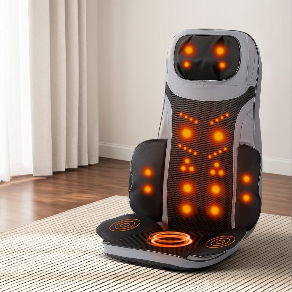Livemor Health & Beauty > Massage & Relaxation > Massagers Livemor 8-nodes Full Back Massage Cushion Heating Massage Seats