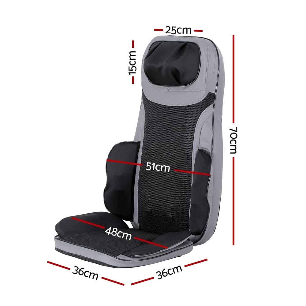 Livemor Health & Beauty > Massage & Relaxation > Massagers Livemor 8-nodes Full Back Massage Cushion Heating Massage Seats