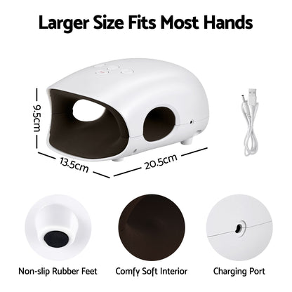 Livemor Health & Beauty > Massage & Relaxation > Massagers Livemor Hand Massager with Heat and Compression Cordless 3 Modes 3 Temperatures