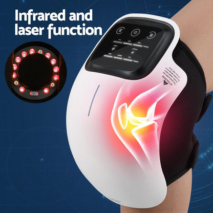 Livemor Health & Beauty > Massage & Relaxation > Massagers Livemor Knee Massager Vibration Infrared Heating Therapy Machine Elbow