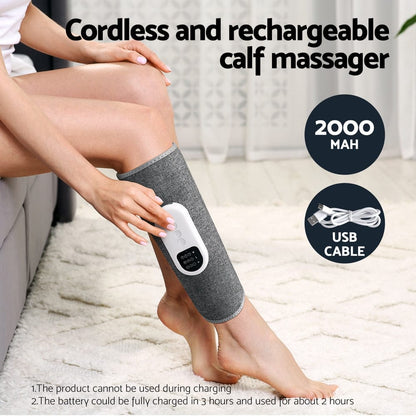 Livemor Health & Beauty > Massage & Relaxation > Massagers Livemor Leg Massager Heated Air Compression Calf Relaxation