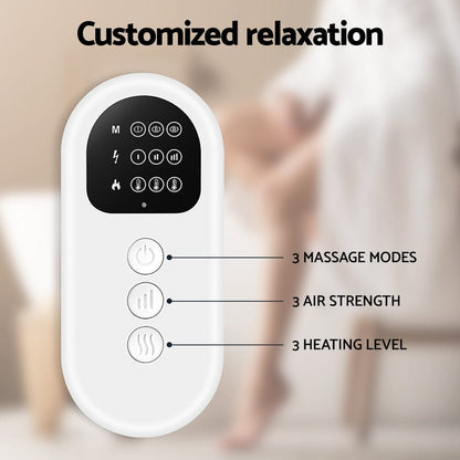 Livemor Health & Beauty > Massage & Relaxation > Massagers Livemor Leg Massager Heated Air Compression Calf Relaxation