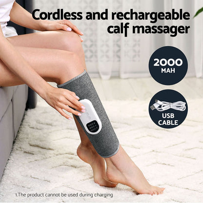 Livemor Health & Beauty > Massage & Relaxation > Massagers Livemor Leg Massager Heated Air Compression Calf Relaxation