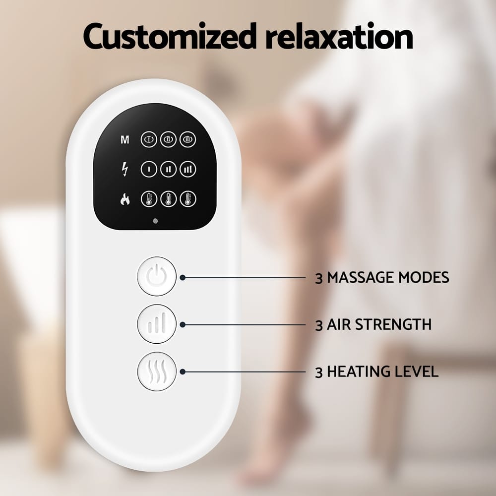 Livemor Health & Beauty > Massage & Relaxation > Massagers Livemor Leg Massager Heated Air Compression Calf Relaxation