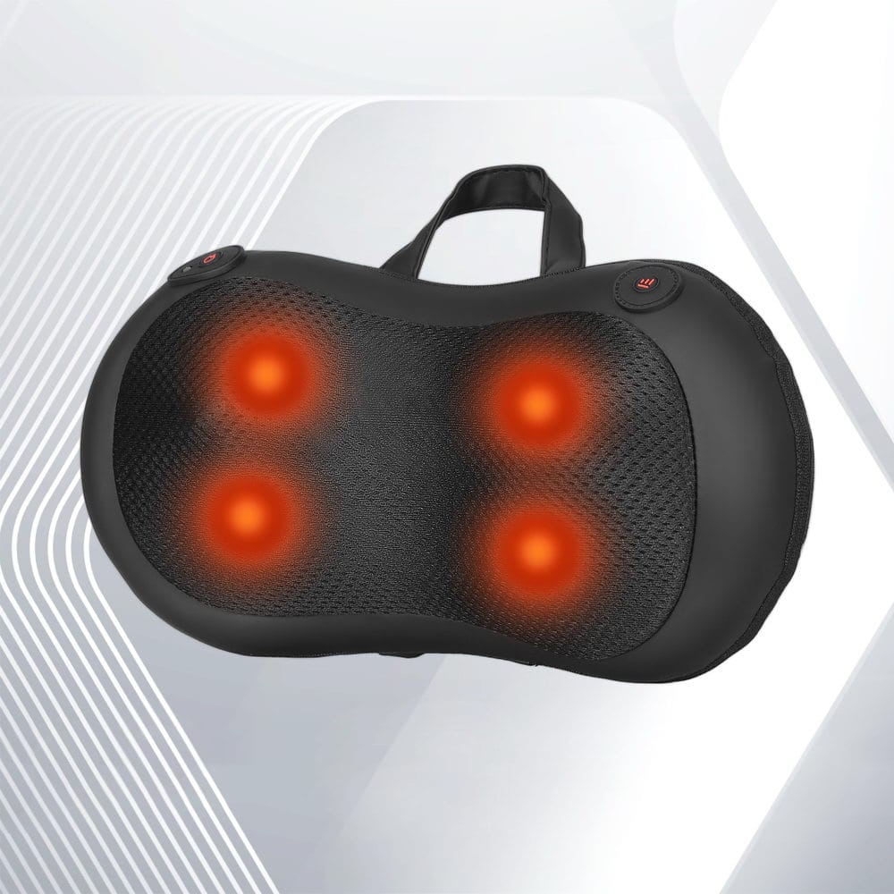 Livemor Health & Beauty > Massage & Relaxation > Massagers Livemor Neck Massager With Heat Kneading Back Massager