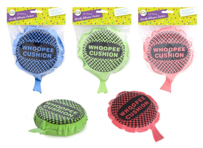 Made 2 Party Toy Whoopee Cushion Fart Whoopie Balloon Self-inflating Seat Party Prank Joke Toy
