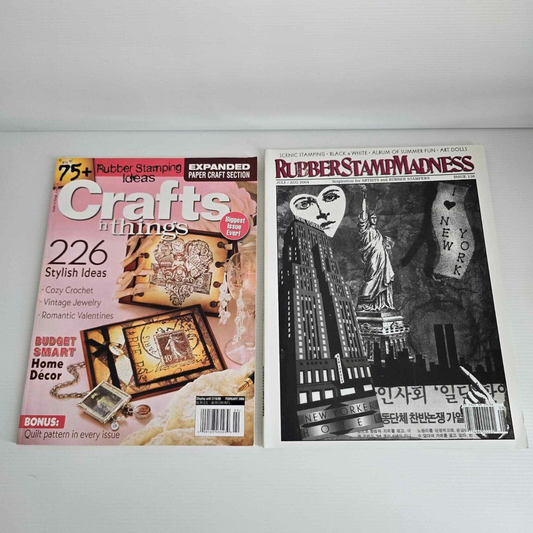 Mixed Brands 11x Mixed Cardmaking Paper Crafts Stamping Scrapbooking Card Making Magazine