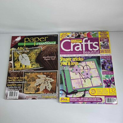Mixed Brands 11x Mixed Cardmaking Paper Crafts Stamping Scrapbooking Card Making Magazine